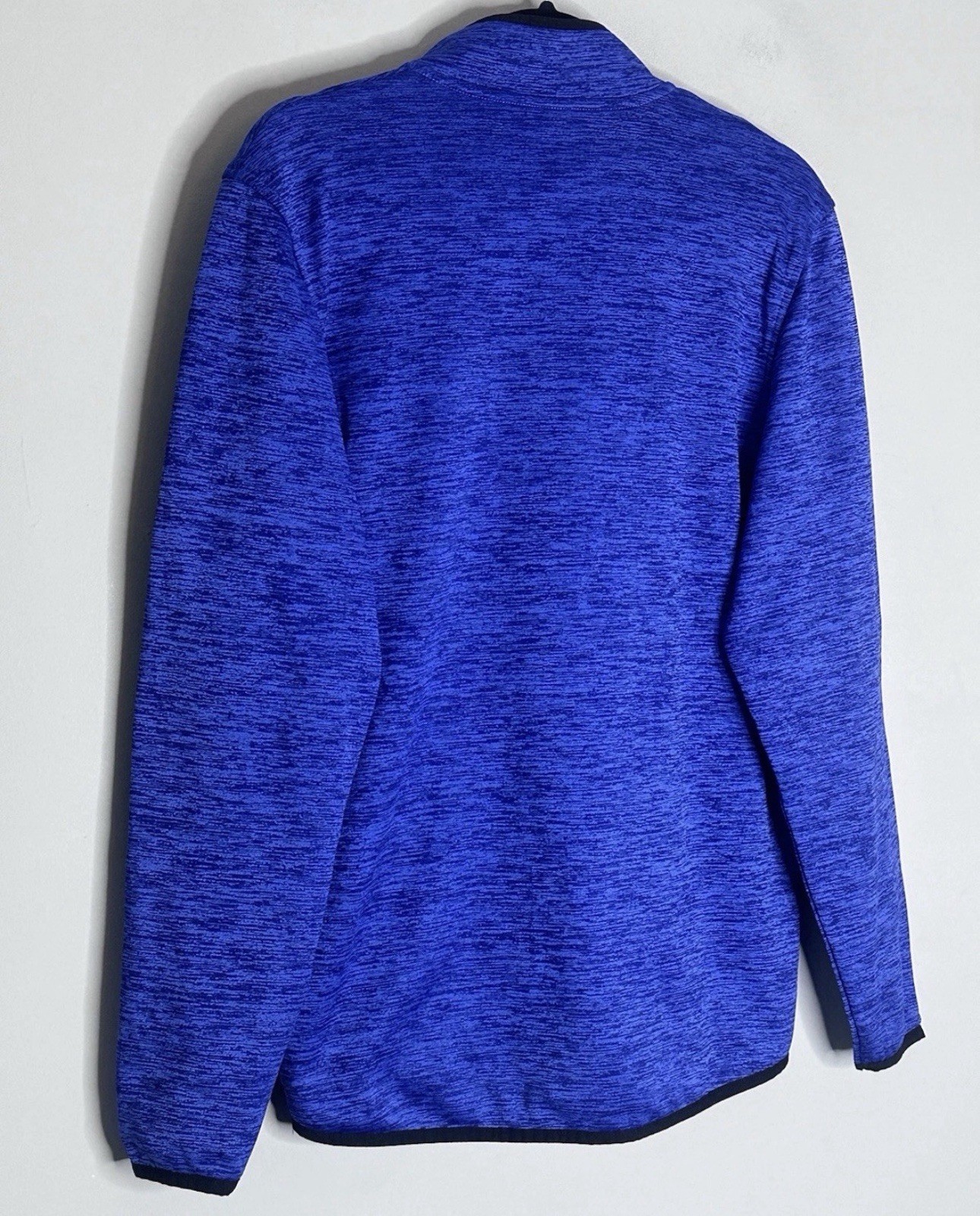 Under Armour ColdGear Mens Small Blue 1/4 Zip Fleece Lined Running Gym Pullover image 5