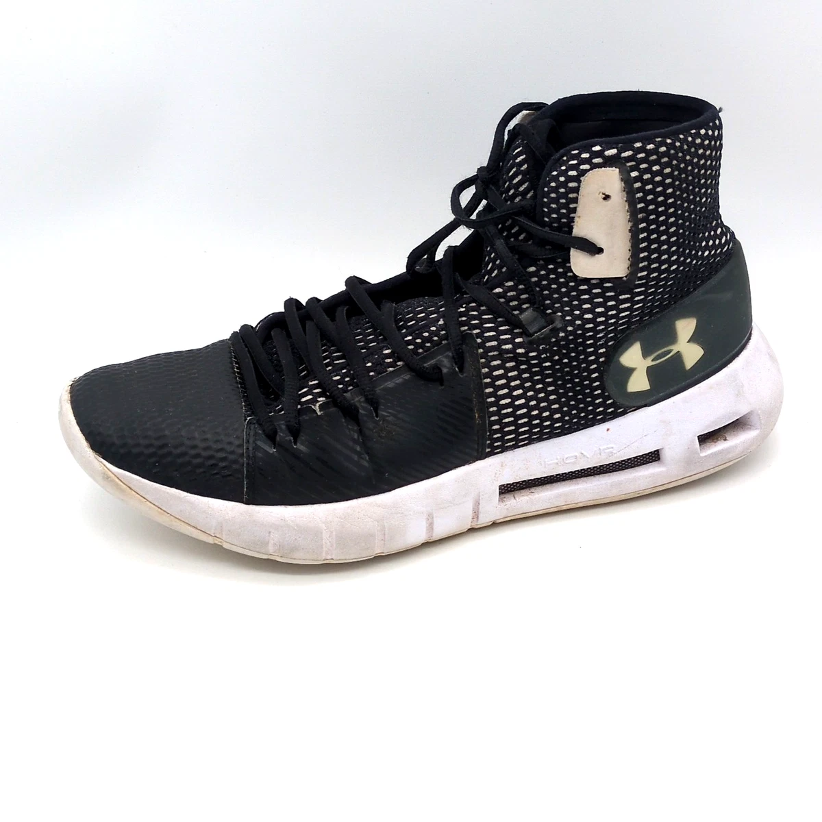 10.5 Mens Under Armor HAVOC EUC Navy High-Top Sneakers with White Laces Under armour HOVR Havoc Men main image 3