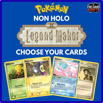 EX Legend Maker Non Holo Pokemon Karte Einzeln - Karten aussuchen