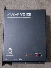 Muzak Voice (D221770) Tested & Working  *Clean Unit*