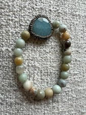 Natural Gemstone Stretch Bracelet