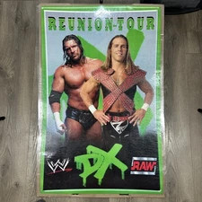 Degeneration X Reunion Tour Poster 34"×24" WWE 2006 DX Shawn Michaels HHH RARE