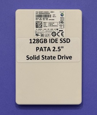 Samsung 2.5  IDE 128GB Internal SSD -  44-pin PATA Solid State Drive for Laptop