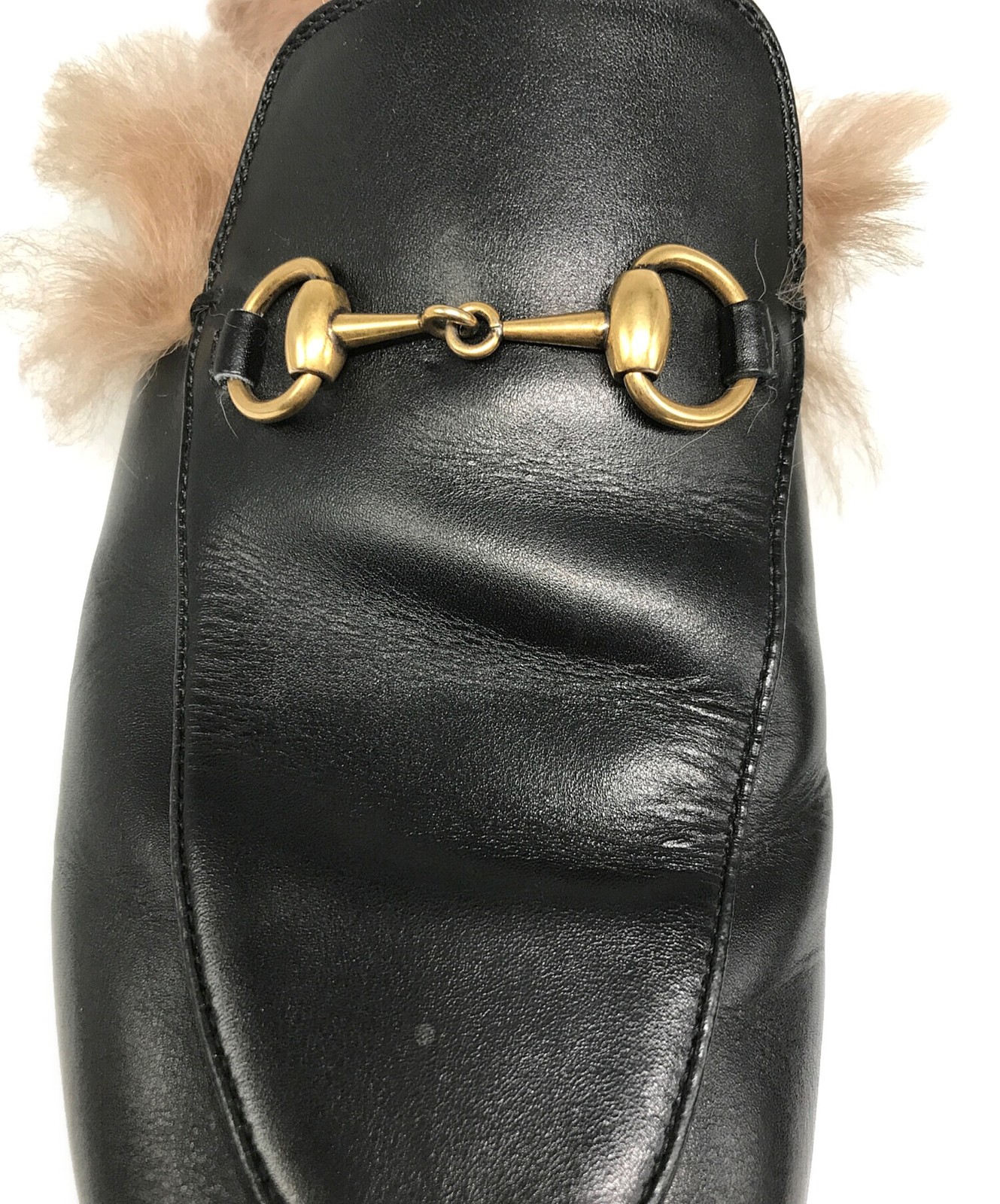 GUCCI Sandals Shoes Horse bit EU 37.0 US 7.0 Brown Authentic thumbnail 17