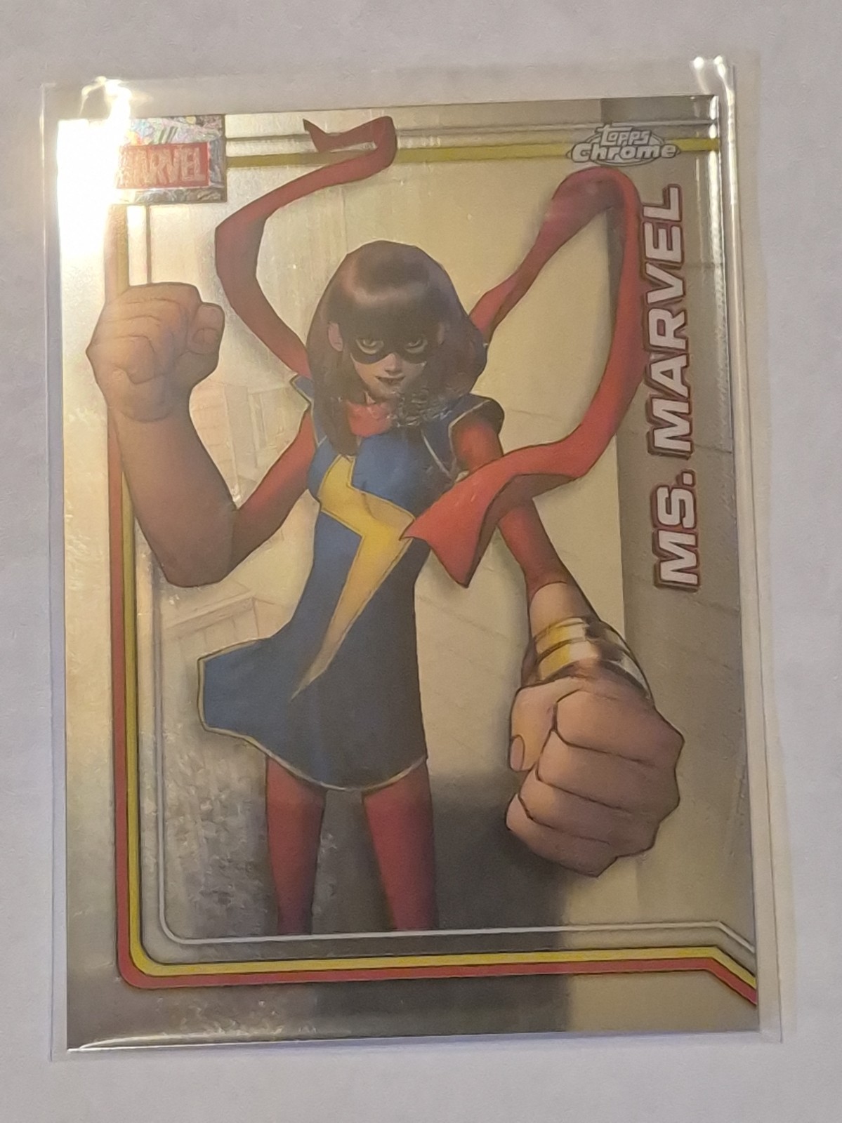 Ms Marvel 083 2026 Topps Chrome Marvel Comics Trading Card NM