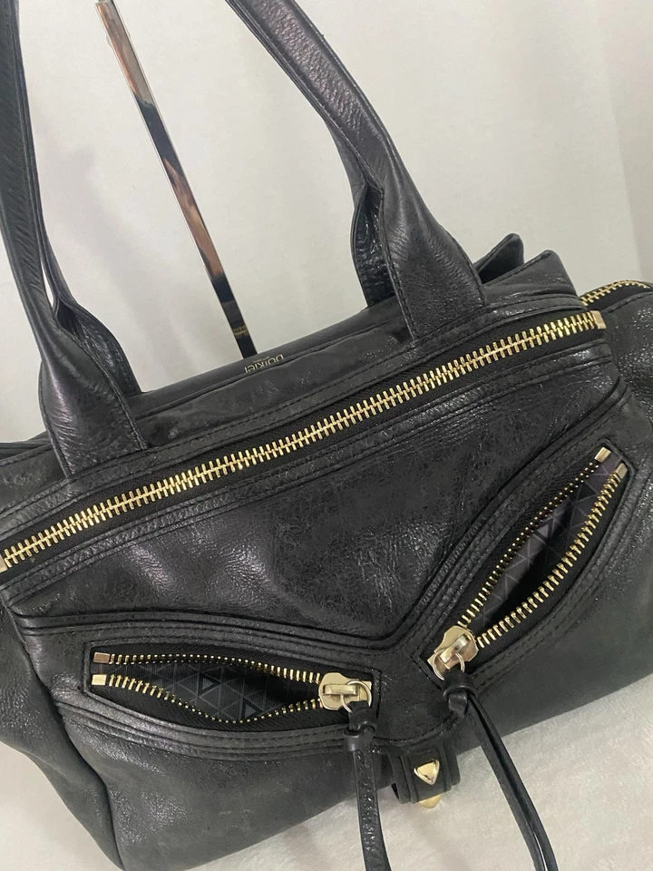 Botkier Leather Hobo Shoulder Bag Purse Black Medium - Image 2 of 4