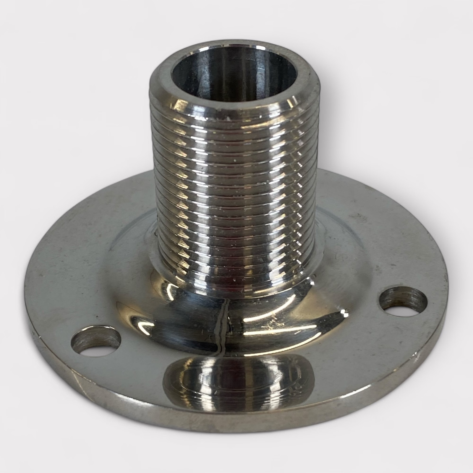 D. Lilly 175S Stainless Steel 1.5" Antenna Mount (1"-14 Thread) *New-Out of Box*