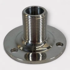 D. Lilly 175S Stainless Steel 1.5" Antenna Mount (1"-14 Thread) *New-Out of Box*