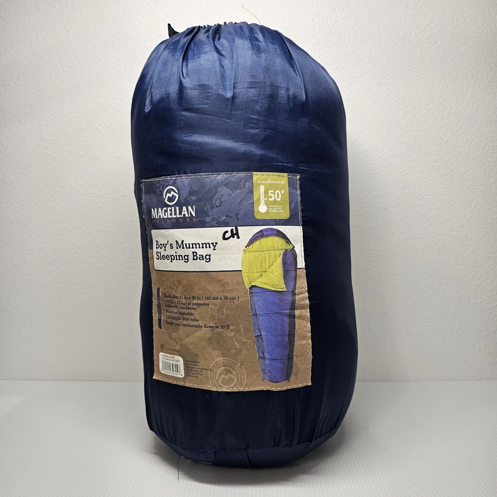 Magellan Outdoors Boys Mummy Sleeping Bag 50 Degree