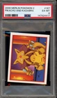 Pokemon Pikachu & Kadabra Merlin 2 #167 PSA 6