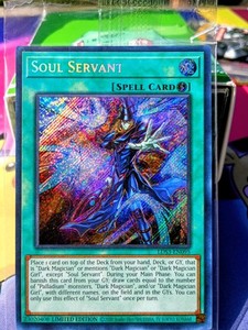 Yu-Gi-Oh! Carta Soul Servant - LDS3-EN095 - Segreta Rara - 1a Edizione, Leggendari Duellanti Stagione 3