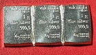 3 Vintage .999 FINE SILVER Mini Bar! 1 Gram! Total of 3 Grams!