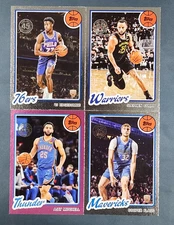 2025-26 Topps Flagship - 1980-81 Topps 45th Anniversary INSERTS You Pick