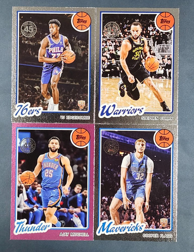2025-26 Topps Flagship - 1980-81 Topps 45th Anniversary INSERTS You Pick - READ