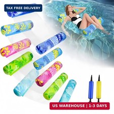Inflatable Pool Floats Adult  5 Pack Multi-Purpose Pool Float Water Hammock  Pool