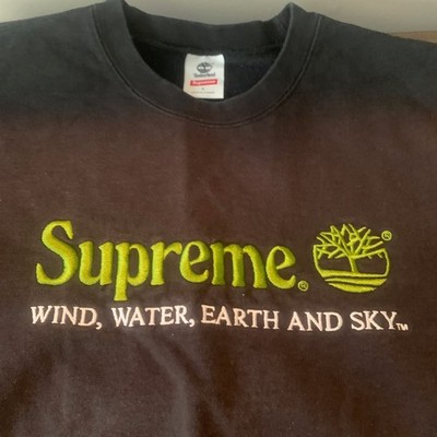 Supreme x Timberland 2020 Crewneck Pullover Long Sleeve Sweater