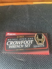 Snap-on 210fcoma 38drive 10 Thru 19 Mm Open Ended Crowfoot Wrench Unused