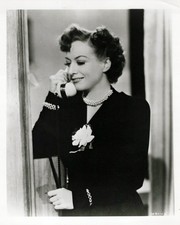 Joan Crawfor (1950s)?? Vintage Hollywood Beauty Stunning Portrait Photo 1032K