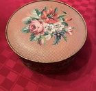 Vintage purple And Gold Cookies Tin From The 1940’s