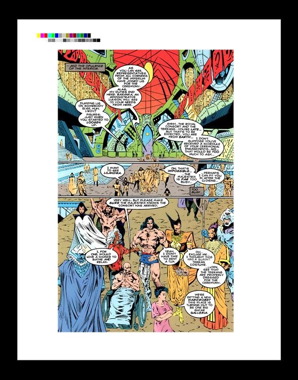 Liam Sharp X-Men Unlimited #5 Rare Production Art Pg 10