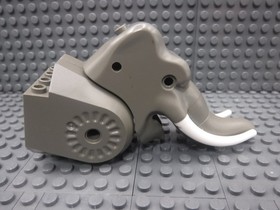 Lego Gray Elephant Adventurers Orient Expedition Parts Head 7414 Incomplete