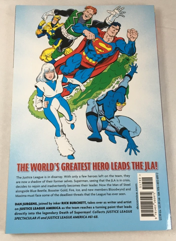 SUPERMAN And The JUSTICE LEAGUE TPB LOT DC COMICS VOLUME 1 DOOMSDAY vol. JLA - Image 2 of 3