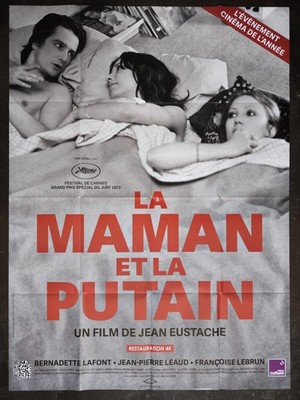 LA MAMAN ET LA PUTAIN THE MOTHER AND THE WHORE LARGE ORIGINAL movie poster RR
