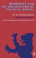 Democracy And The Organization Of Political Parties | Volume 1 | Buch | Englisch