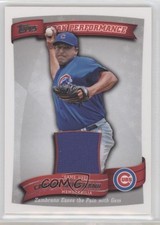2010 Topps Peak Performance Relics Series 2 Carlos Zambrano #PPR-CZ 0wb1