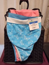 Way to Celebrate Women's Thong Panties 3 Pair Sz XXL 20 Butterflies Smooth BNWT