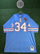Earl Campbell #34 Houston Oilers Men B&T 3XLT Mitchell & Ness Jersey DEFECT