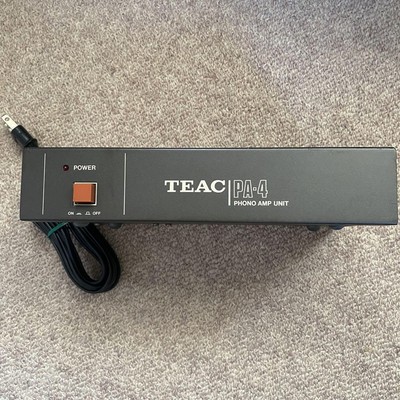 TEAC PA-4 Phono Preamp Unit AC100V 2 System Tested Shipped from