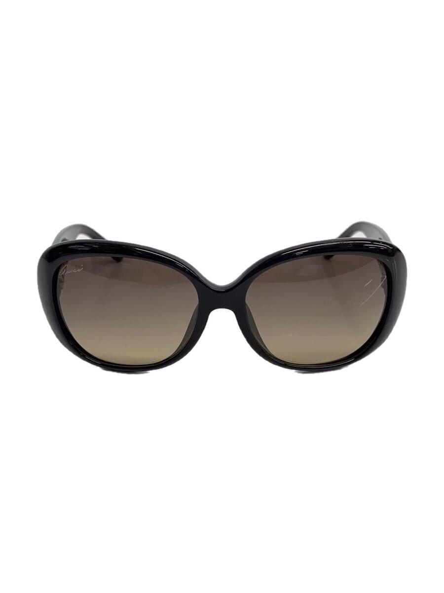 GUCCI Sunglasses Wellington Plastic BLK BRW Ladies GG3660