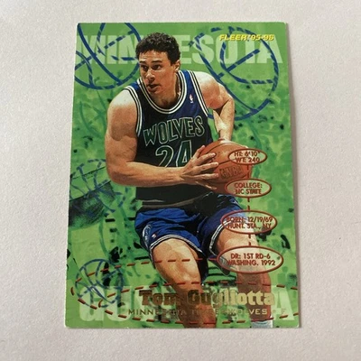 NBA - Fleer '95-96 / Tom Gugliotta [f] / Minnesota Timberwolves #107 - Bild 1 von 2