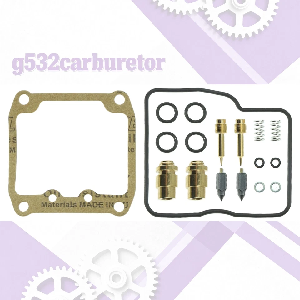 2x SUZUKI VX800 1990-1993 VS1400 87-92 Carburetor Repair Kit-US STOCK - Imagem 2 de 4