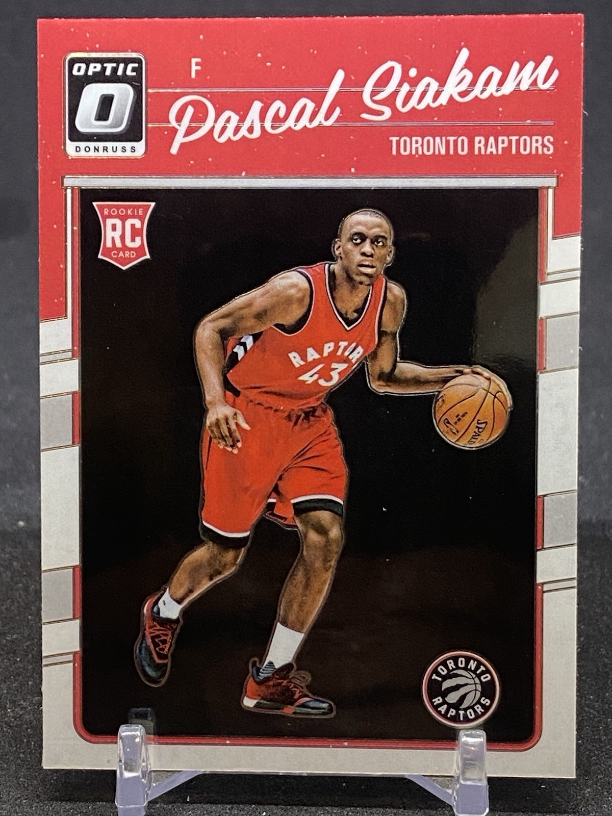2016-17 Panini Prizm Mosaic Pascal Siakam #72 Rookie RC