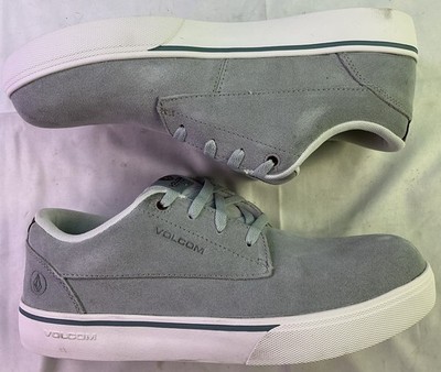 Volcom Men's True Comp Toe Shoes-Grey-Size: 10.5