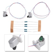Kit Jouet Signaux Nains avec Fils / LED 20mA 3V AC ou DC OO/HO Échelle Disposit