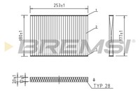 Bremsi Innenraumfilter Aktivkohlefilter Passend FüR Tesla Model S 5YJS 75