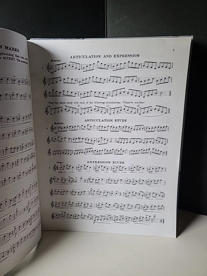 “Lot of 9 – Rubank Intermediate Method for Saxophone – Instruction Books” - Image 3 of 4