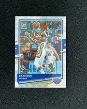 2020-21 Panini Donruss Optic Brandon Ingram #58 Wave Prizm Pelicans AK42