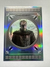 2024 Game Of Thrones Legends Of The Realm Beric Dondarrion #57 Silver Opal 18/25