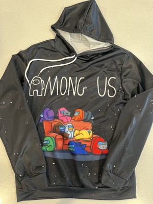 AMONG US GAME 3D Digital Printing Casual Hoodie Kids XL 38