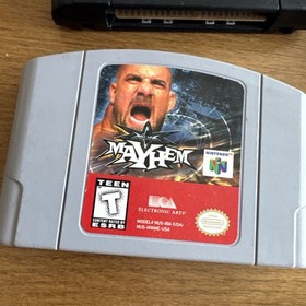 Nintendo 64 WWF/WCW/ECW Wrestling Wrestlemania Video Game Lot of 5 N64 Tested!