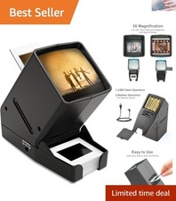35mm Slide Viewer, 3X Magnification, USB Powered/Battery Operation-for 35mm S...