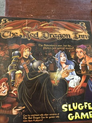 Slugfest Games The Red Dragon Inn Card Game -Excellent Condition! - Complete!