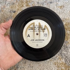 RETRO VINYL RECORD 45 Single Music Art Cafe Mancave - Joe Jackson