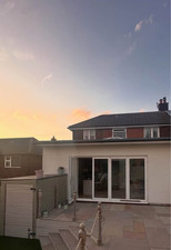 Bifolding Doors White External Folding Exterior Double Glazed Upvc Wide  SI