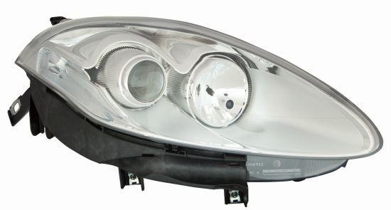 ABAKUS Main Headlight 661-1153RMLEMN1 Right For Fiat Chrome, LWR Motor
