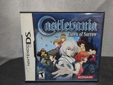 Castlevania: Dawn of Sorrow (Nintendo DS, 2005) Complete CIB with Manual